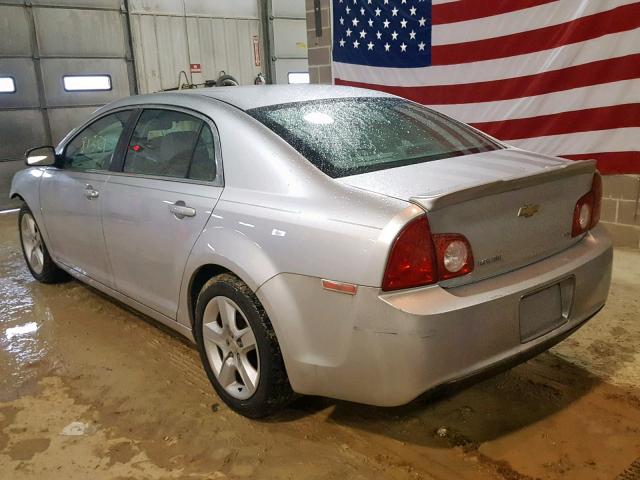 1G1ZG57BX94134701 - 2009 CHEVROLET MALIBU LS SILVER photo 3