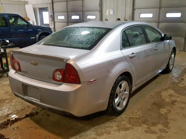 1G1ZG57BX94134701 - 2009 CHEVROLET MALIBU LS SILVER photo 4