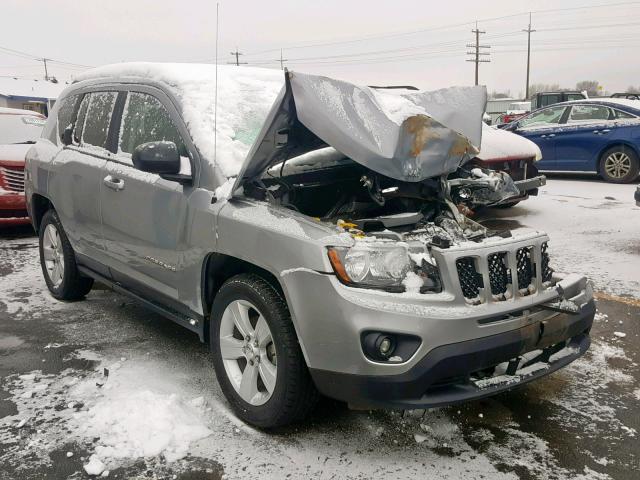 1C4NJDBB1HD143715 - 2017 JEEP COMPASS SP ნაცრისფერი ფოტო 1