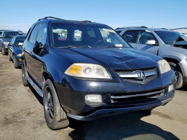 2HNYD18956H510701 - 2006 ACURA MDX TOURIN BLACK photo 1