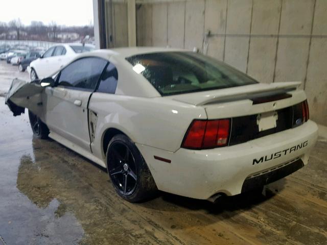 1FAFP42X63F303427 - 2003 FORD MUSTANG GT WHITE photo 3