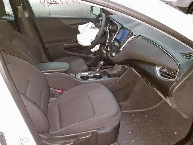 1G1ZB5ST9KF110124 - 2019 CHEVROLET MALIBU LS WHITE photo 5