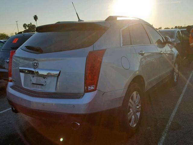 3GYFNAEY7AS519244 - 2010 CADILLAC SRX LUXURY SILVER photo 4