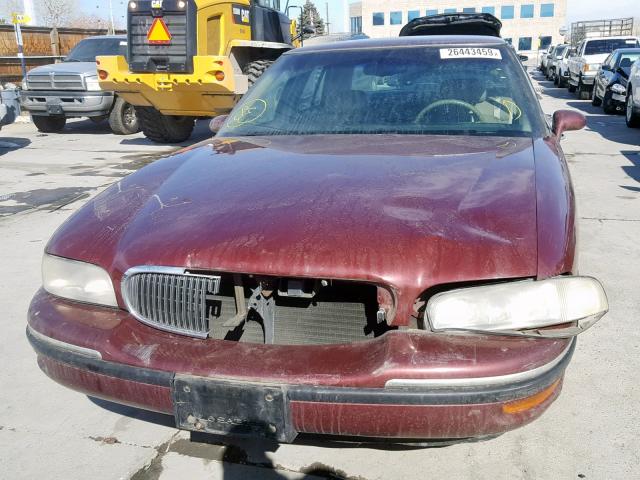 1G4HP52K8VH483350 - 1997 BUICK LESABRE CU MAROON photo 9