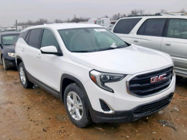 3GKALMEV6JL161470 - 2018 GMC TERRAIN SL WHITE photo 1