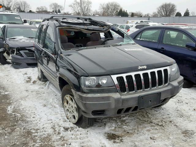 1J4GW48S8YC336896 - 2000 JEEP GRAND CHER BLACK photo 1