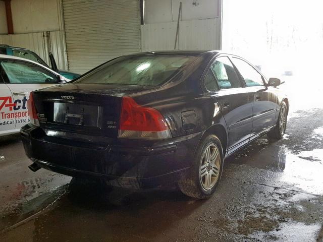 YV1RH592352451656 - 2005 VOLVO S60 2.5T BLACK photo 4