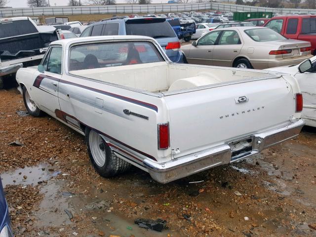 45680L134407 - 1964 CHEVROLET ELCAMINO WHITE photo 3