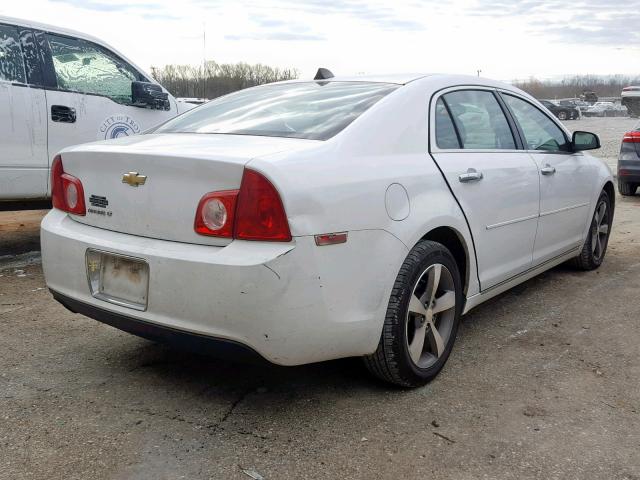 1G1ZC5EU4CF396841 - 2012 CHEVROLET MALIBU 1LT 白色 照片 4