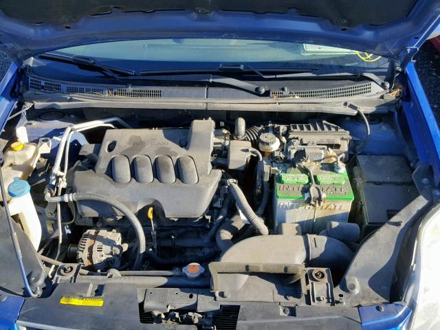 3N1AB6AP6AL610246 - 2010 NISSAN SENTRA 2.0 BLUE photo 7