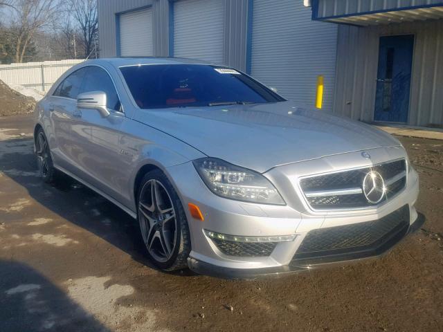 WDDLJ7EB9CA049165 - 2012 MERCEDES-BENZ CLS 63 AMG SILVER photo 1