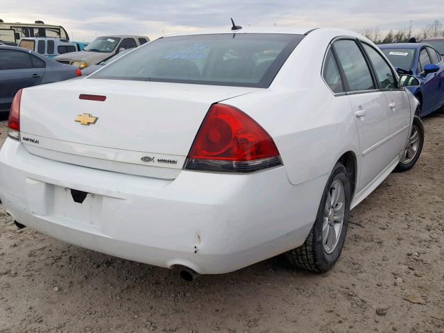 2G1WA5E30F1144306 - 2015 CHEVROLET IMPALA LIM WHITE photo 4