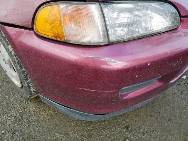 1HGEJ1256PL026629 - 1993 HONDA CIVIC EX  photo 9