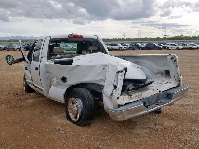 3D7LR38C35G780118 - 2005 DODGE RAM 3500 S WHITE photo 3