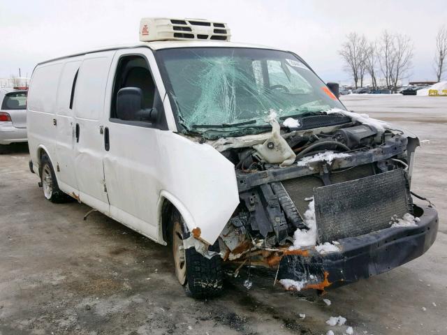 1GCUGADX3A1111860 - 2010 CHEVROLET EXPRESS G1 WHITE photo 1