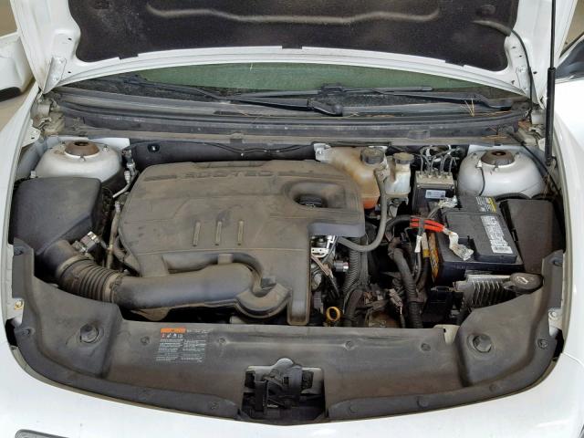 1G1ZA5EU2CF282245 - 2012 CHEVROLET MALIBU LS WHITE photo 7