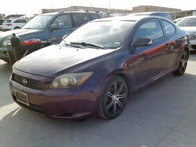 JTKDE167480230769 - 2008 TOYOTA SCION TC იასამნისფერი ფოტო 2