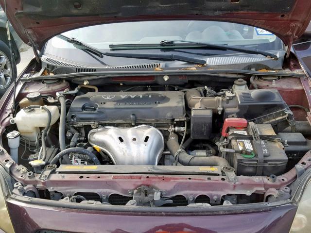 JTKDE167480230769 - 2008 TOYOTA SCION TC იასამნისფერი ფოტო 7