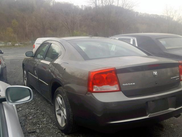 2B3KA33V09H631663 - 2009 DODGE CHARGER SX GRAY photo 3