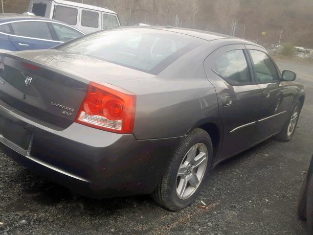 2B3KA33V09H631663 - 2009 DODGE CHARGER SX GRAY photo 4