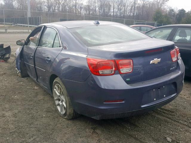 1G11C5SL1EF239795 - 2014 CHEVROLET MALIBU 1LT ლურჯი ფოტო 3