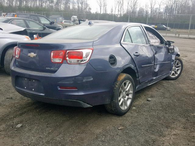 1G11C5SL1EF239795 - 2014 CHEVROLET MALIBU 1LT ლურჯი ფოტო 4