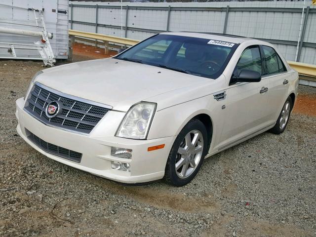 1G6DW67V390119231 - 2009 CADILLAC STS WHITE photo 2