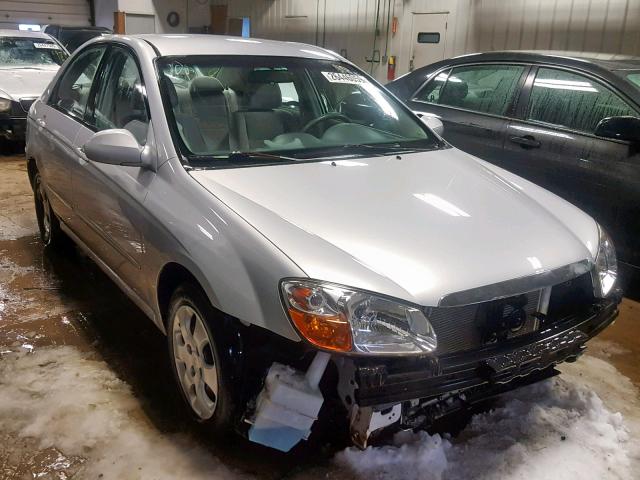 KNAFE121375445270 - 2007 KIA SPECTRA EX SILVER photo 1