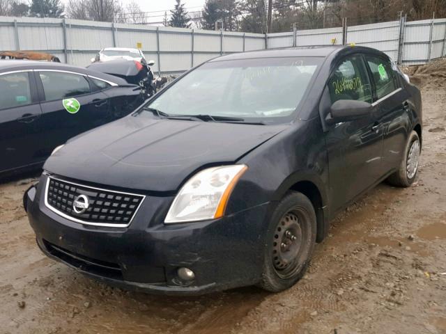 3N1AB61E08L671908 - 2008 NISSAN SENTRA 2.0 BLACK photo 2