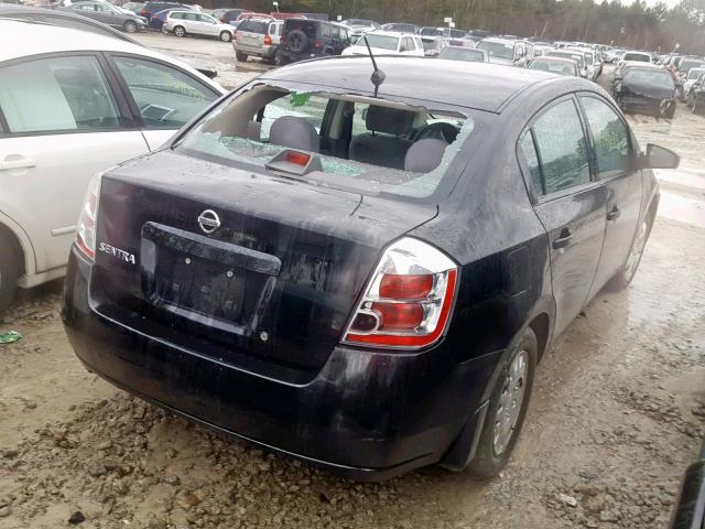 3N1AB61E08L671908 - 2008 NISSAN SENTRA 2.0 BLACK photo 4