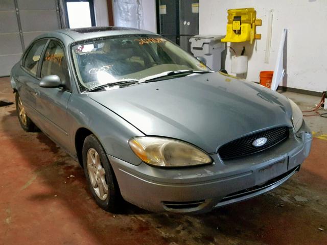 1FAFP56U86A233596 - 2006 FORD TAURUS SEL GREEN photo 1