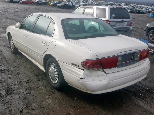 1G4HP54K62U266122 - 2002 BUICK LESABRE CU WHITE photo 3