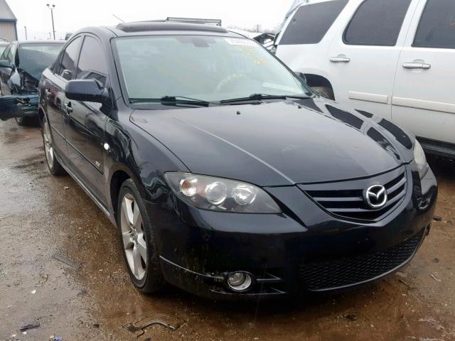 JM1BK323761532411 - 2006 MAZDA 3 S BLACK photo 1