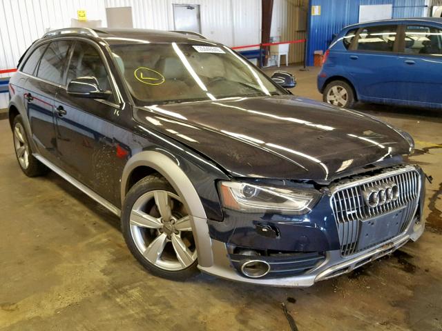 WA1UFAFL5EA010641 - 2014 AUDI A4 ALLROAD BLUE photo 1