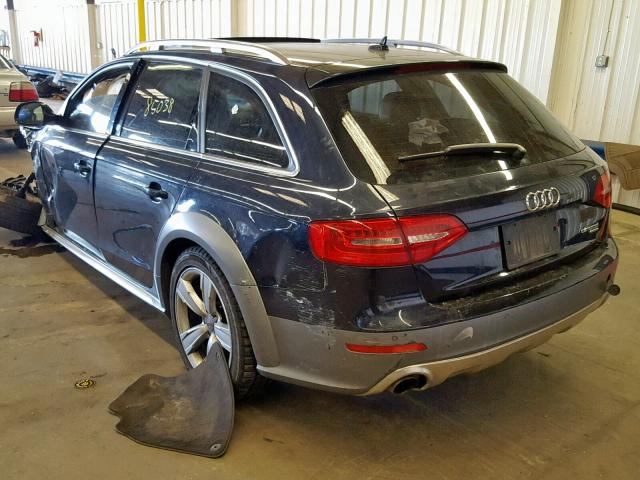 WA1UFAFL5EA010641 - 2014 AUDI A4 ALLROAD BLUE photo 3