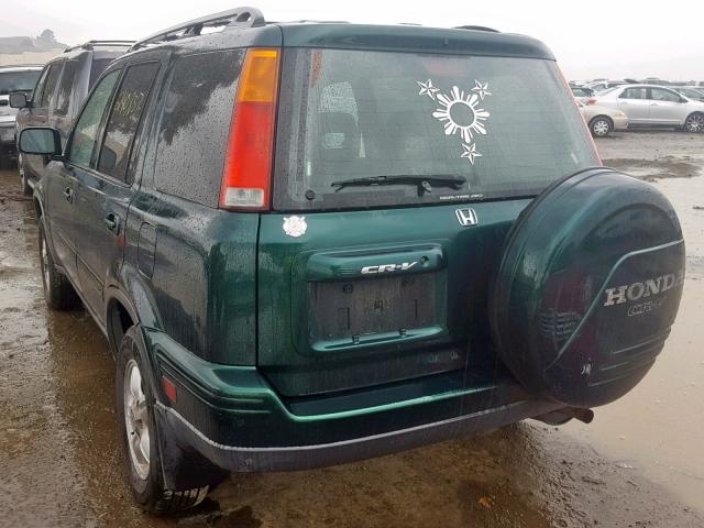 JHLRD187X1S004939 - 2001 HONDA CR-V SE GREEN photo 4