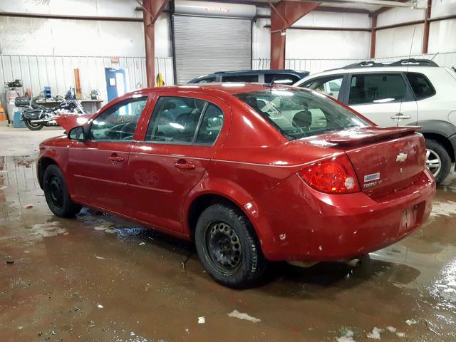 1G1AD5F51A7142996 - 2010 CHEVROLET COBALT 1LT RED photo 3