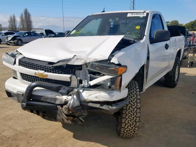 1GCGTCF97C8162422 - 2012 CHEVROLET COLORADO L WHITE photo 2