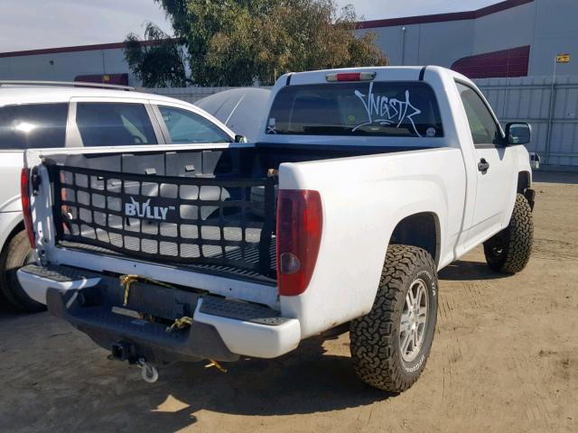 1GCGTCF97C8162422 - 2012 CHEVROLET COLORADO L WHITE photo 4