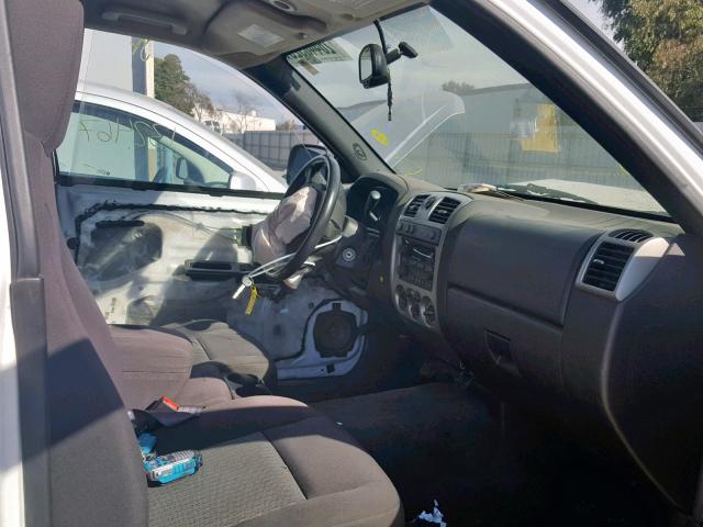 1GCGTCF97C8162422 - 2012 CHEVROLET COLORADO L WHITE photo 5