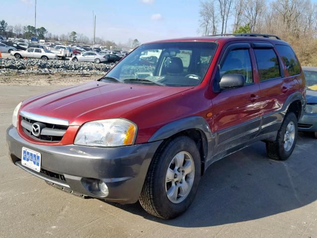 4F2CZ06163KM32829 - 2003 MAZDA TRIBUTE ES 勃艮第红 照片 2