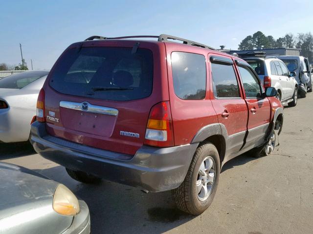 4F2CZ06163KM32829 - 2003 MAZDA TRIBUTE ES 勃艮第红 照片 4