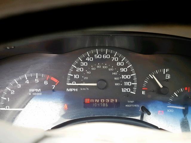 1G1NE52M5WY191485 - 1998 CHEVROLET MALIBU LS GRAY photo 8