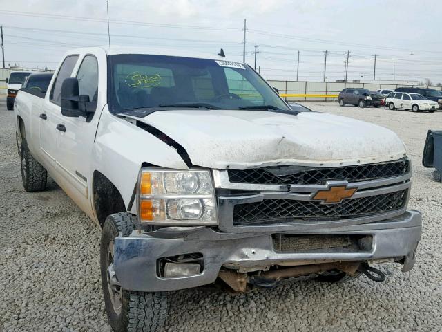 1GC1KXEG4EF125648 - 2014 CHEVROLET SILVERADO WHITE photo 1