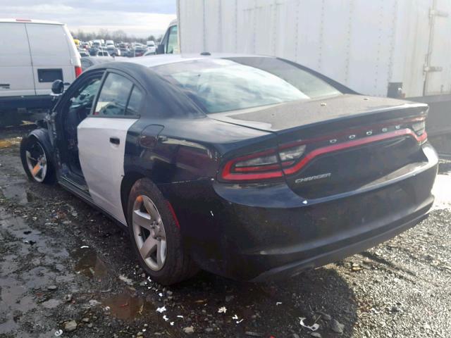 2C3CDXAT1JH263568 - 2018 DODGE CHARGER PO TWO TONE photo 3