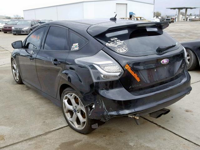 1FADP3L91EL111760 - 2014 FORD FOCUS ST BLACK photo 3