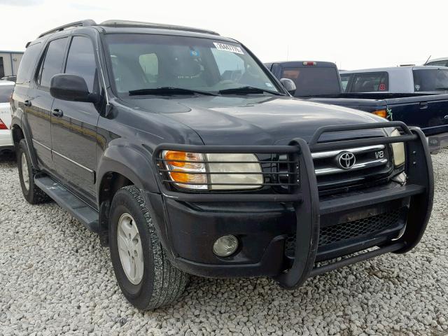 5TDBT48A51S027259 - 2001 TOYOTA SEQUOIA LI BLACK photo 1