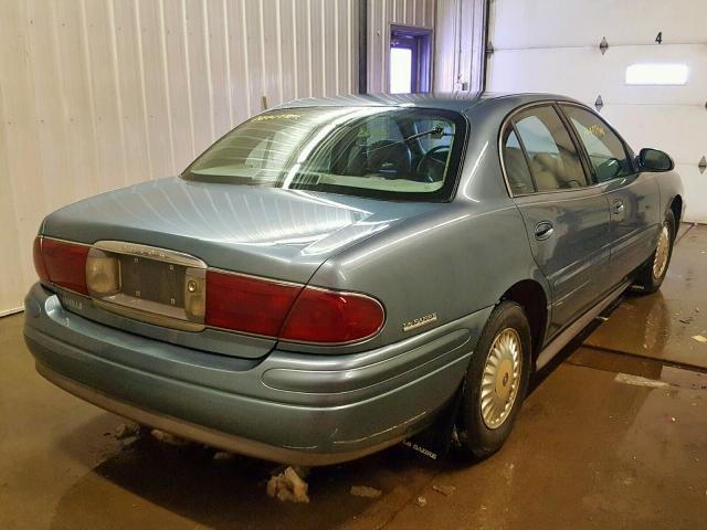 1G4HR54K71U150095 - 2001 BUICK LESABRE LI BLUE photo 4