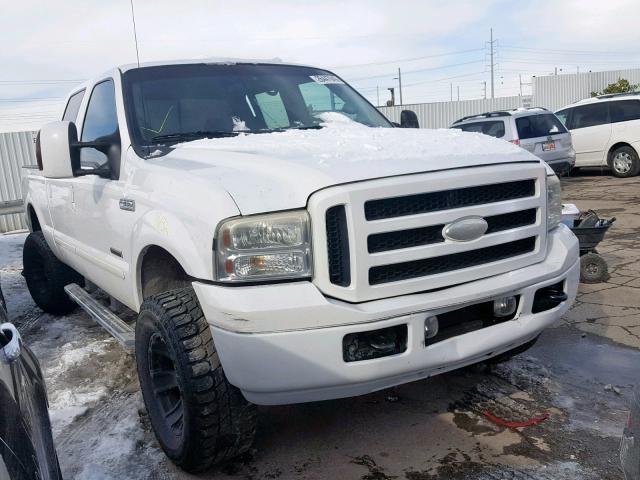 1FTWW31P36EB52341 - 2006 FORD F350 SRW S WHITE photo 1