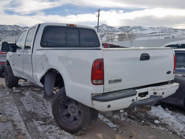 1FTWW31P36EB52341 - 2006 FORD F350 SRW S WHITE photo 3